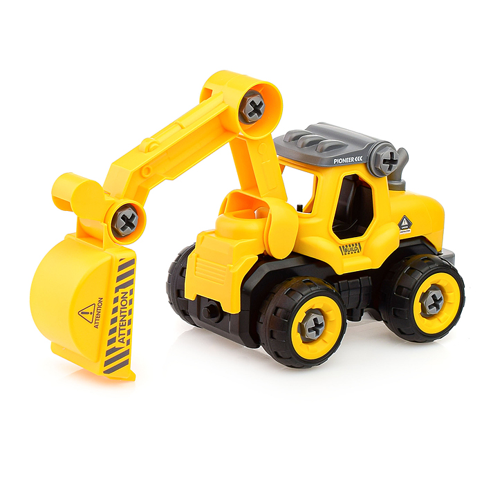 Конструктор LM8011-DY-1 "Стройтехника" в коробке