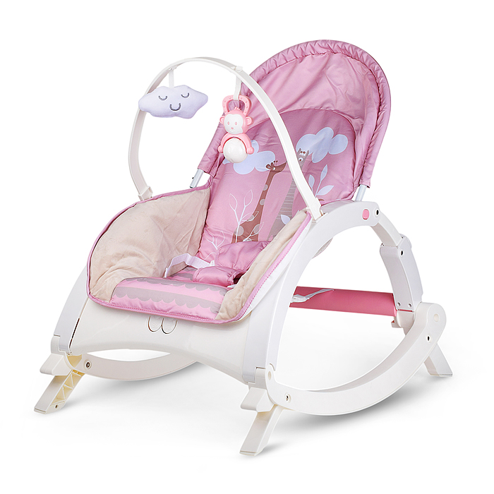 Фото к товару Шезлонг детский 954-3G "Жирафики" музыка, вибрация, в коробке Шезлонг детский 954-3G "Жирафики" музыка, вибрация, в коробке