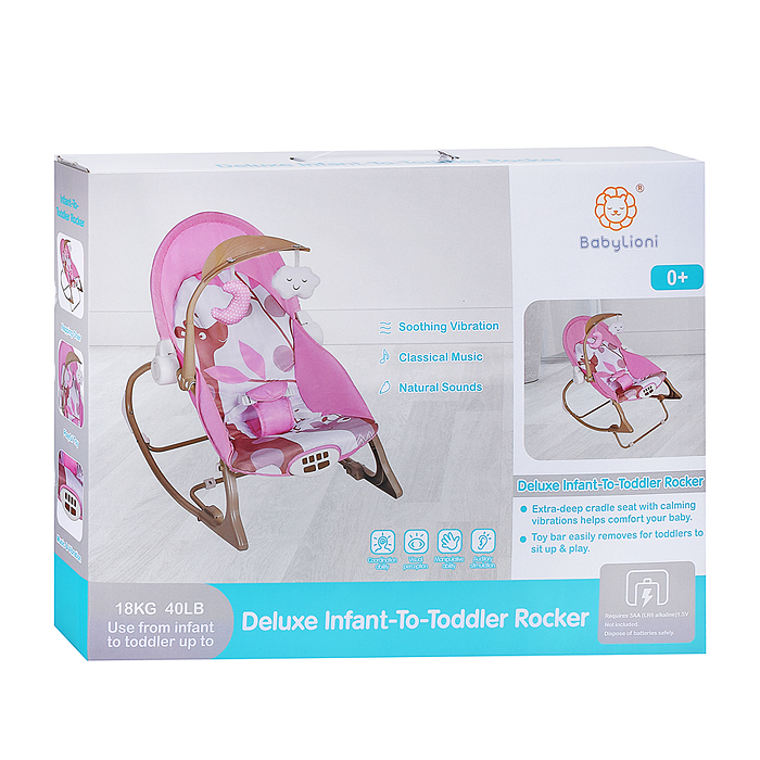 Фото к товару Шезлонг детский 954-3G "Жирафики" музыка, вибрация, в коробке Шезлонг детский 954-3G "Жирафики" музыка, вибрация, в коробке