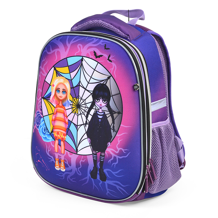 Рюкзак каркасный "Вэнсдэй" формованный из полимеров, материал: нейлон, полиэстер, полноцветная п