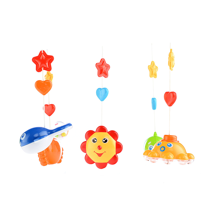 Фото к товару Мобиль музыкальный "Морские друзья" в коробке Мобиль музыкальный "Морские друзья" в коробке