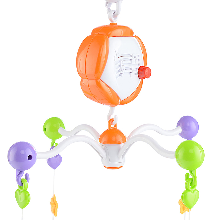 Фото к товару Мобиль музыкальный "Морские друзья" в коробке Мобиль музыкальный "Морские друзья" в коробке