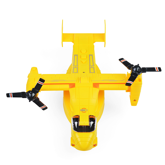 Самолет WY490B "Армия" 1:16 (свет/звук) в коробке