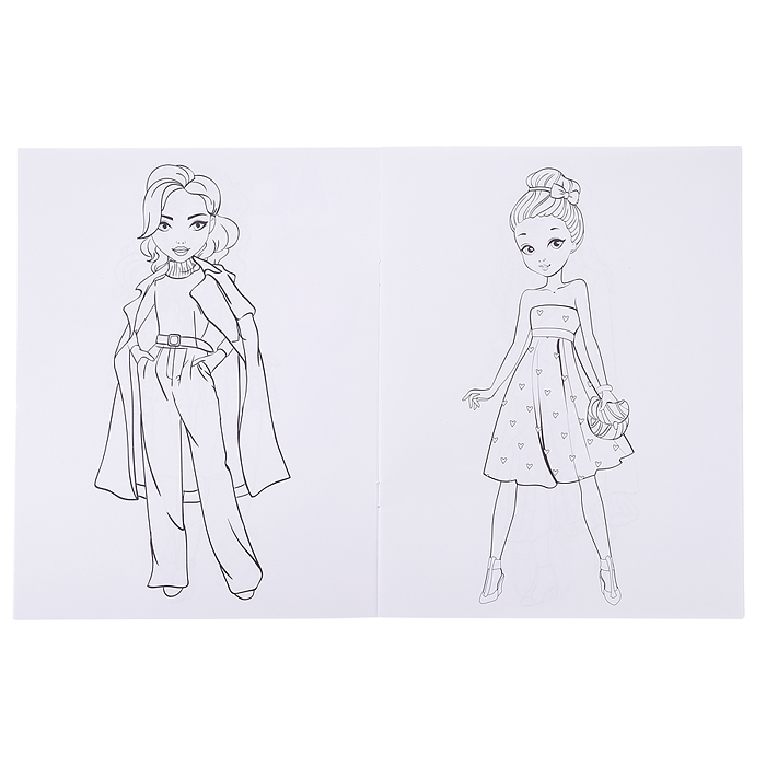 Классные раскраски. Модницы