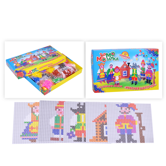 Игра "Термомозайка" (Красная шапочка) Игра "Термомозайка" (Красная шапочка)