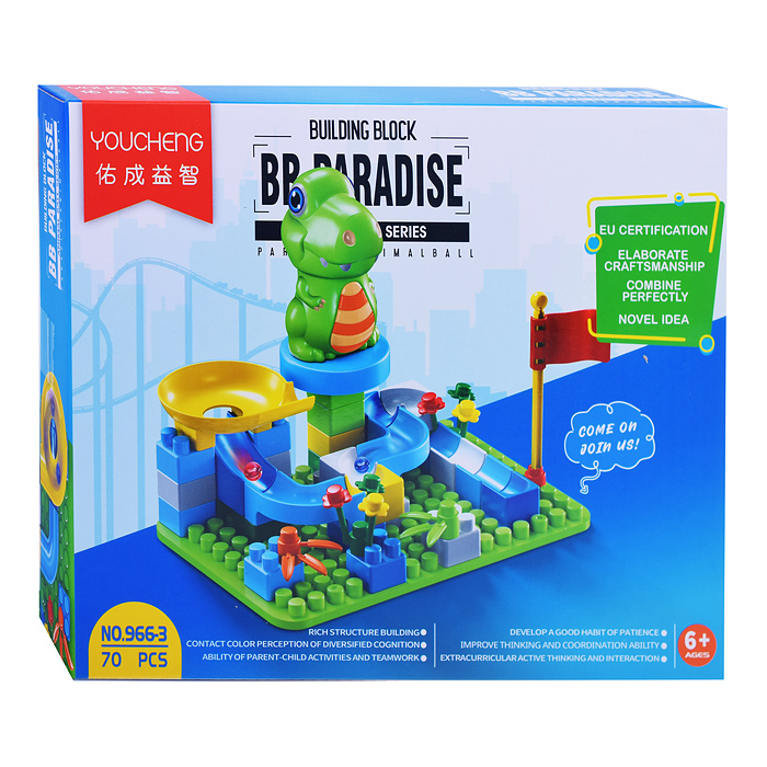 Конструктор 966 "Тропа для животных" в коробке