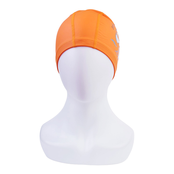 Шапочка для плавания 00-4088 с рисунком, цвет микс, в пакете