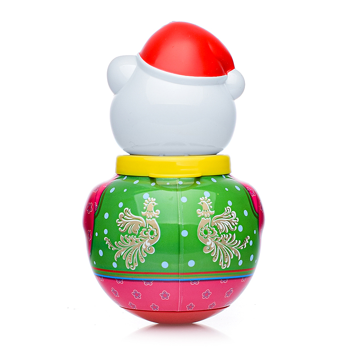 Неваляшка малая Белый медведь Борис в п/пакете