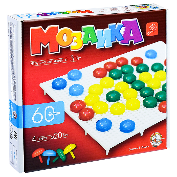 Мозаика 20/60 цветная Мозаика 20/60 цветная