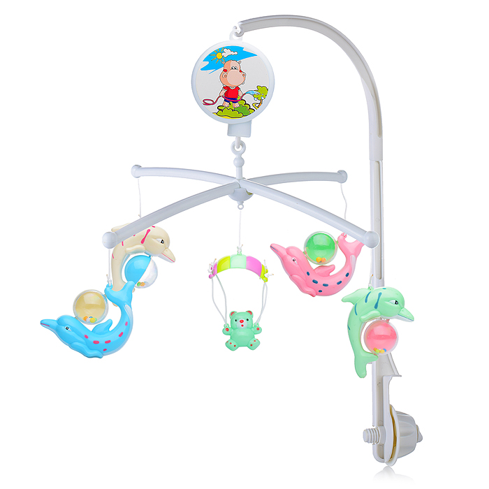 Мобиль 8306 "Дельфины" в коробке