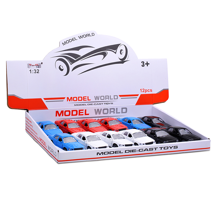 Фото к товару Машина F1119-2M "Классика" (металл) на батарейках, в коробке Машина F1119-2M "Классика" (металл) на батарейках, в коробке