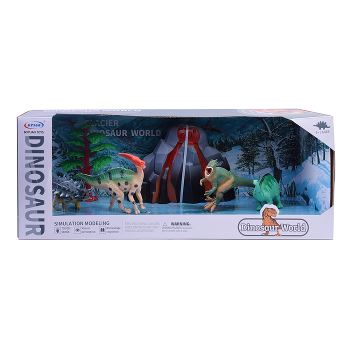 Игровой набор BY568-966 "Динозавры" в коробке