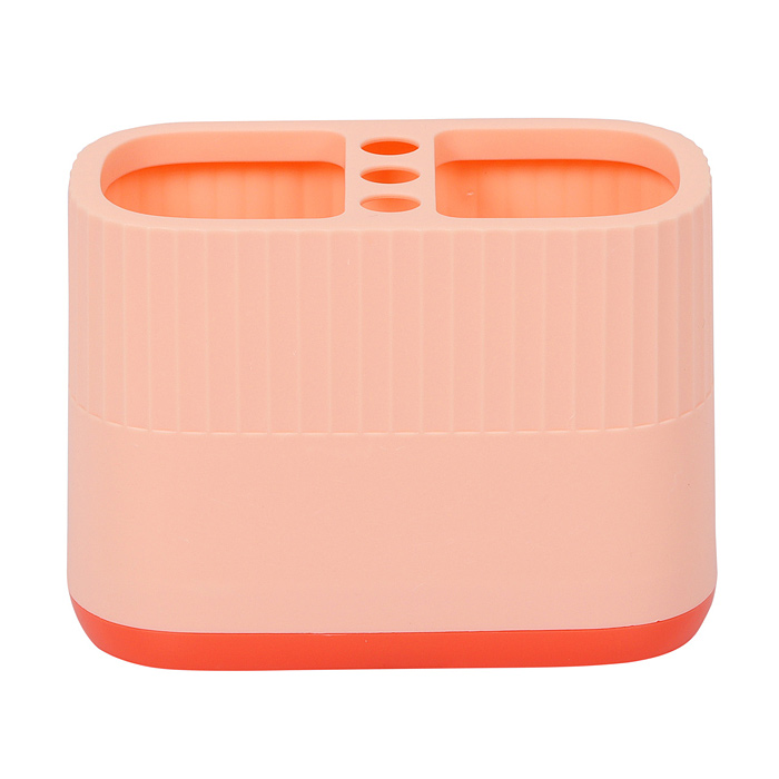 Подставка для пишущих принадлежностей пластиковая "Marandi" 10,4x7,4x14 см двухцветная, элл