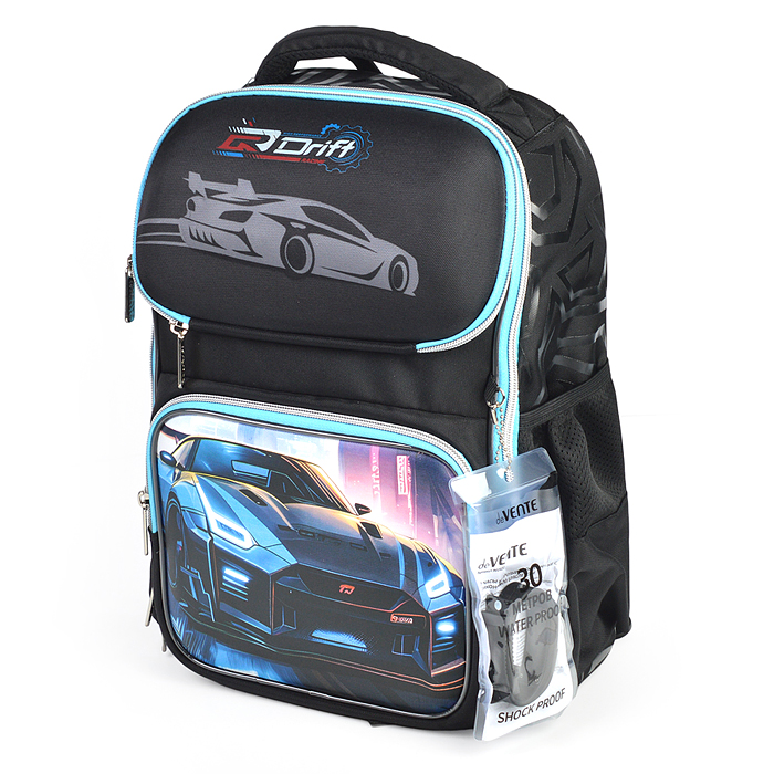 Фото к товару Ранец "Smart. Drift" школьный жесткий 37x28x14 см (14 л) вес 800 г, 1 отделение на замке с Ранец "Smart. Drift" школьный жесткий 37x28x14 см (14 л) вес 800 г, 1 отделение на замке с
