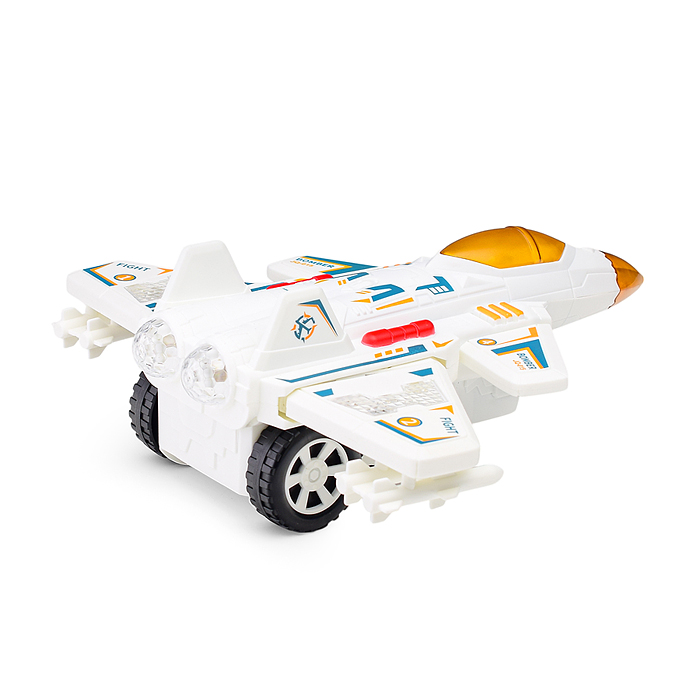 Самолет JQ119 "Бомбардировщик №2" на батарейках, в коробке