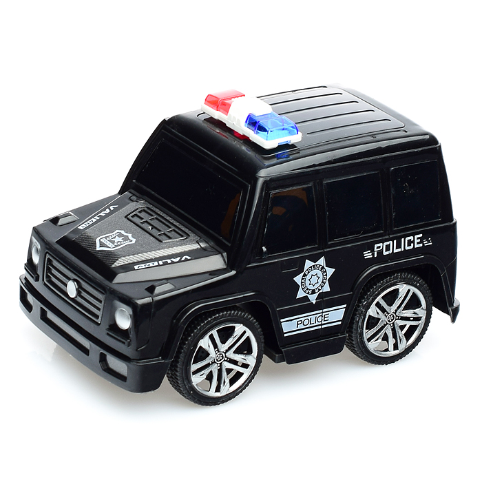 Машина "Полиция" 12027-5 черная/белая, в ассортименте, в пакете