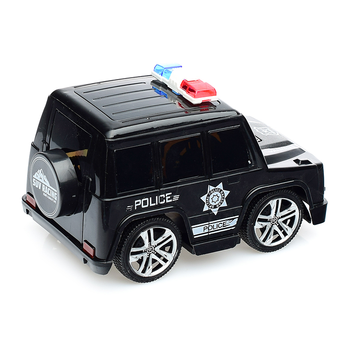 Машина "Полиция" 12027-5 черная/белая, в ассортименте, в пакете