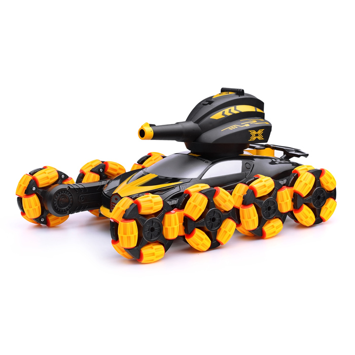 Машина QF665-9A "Rasing с пушкой" р/у, 27MHz, в коробке