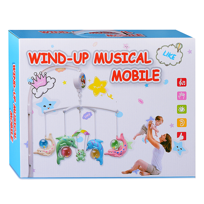 Мобиль 8307 "Игривые животные" в коробке