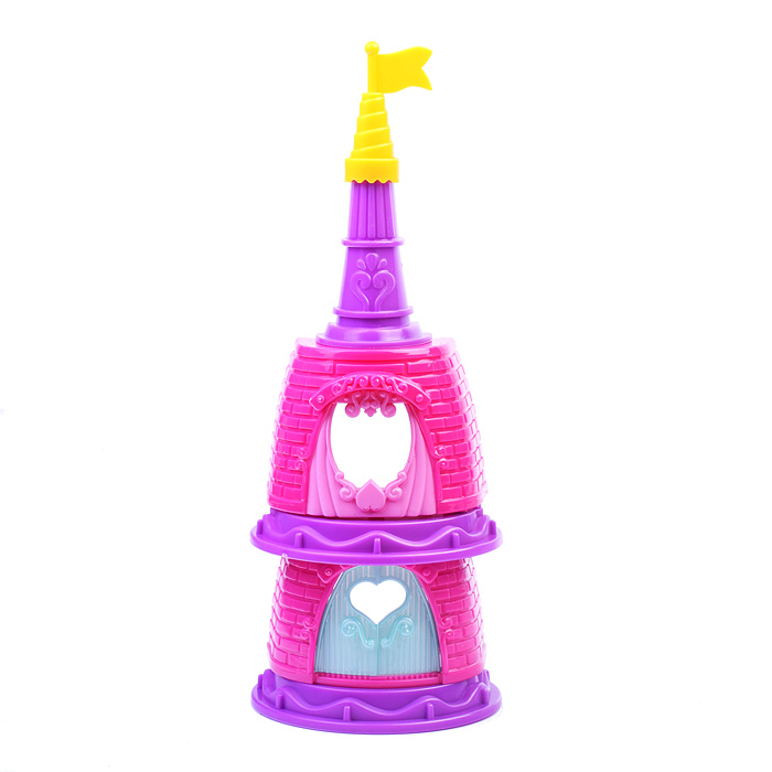 Домик BY1208D-6 "Сказочный мир" с лошадками, в коробке