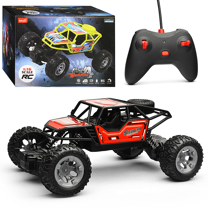Машина 889-69 "Climbing car-1" р/у, 27 MHz, 1:16, в коробке
