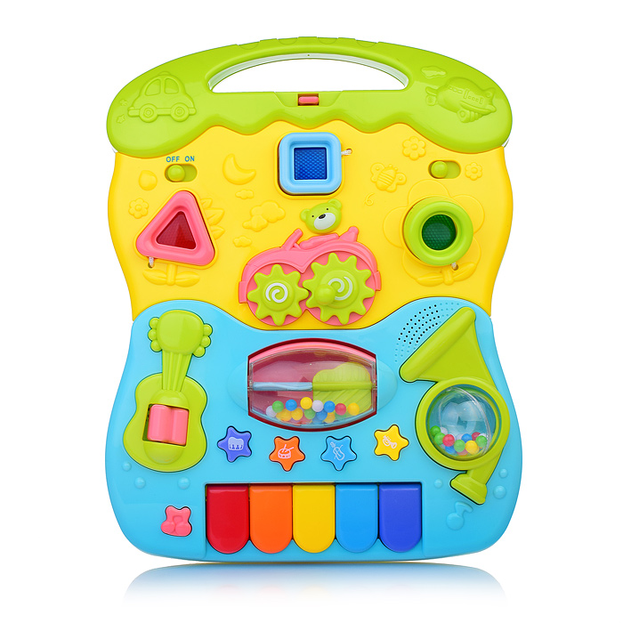 Фото к товару Каталка 6218B/C "Музыкальная" многофункциональная, свет, звук. Каталка 6218B/C "Музыкальная" многофункциональная, свет, звук.