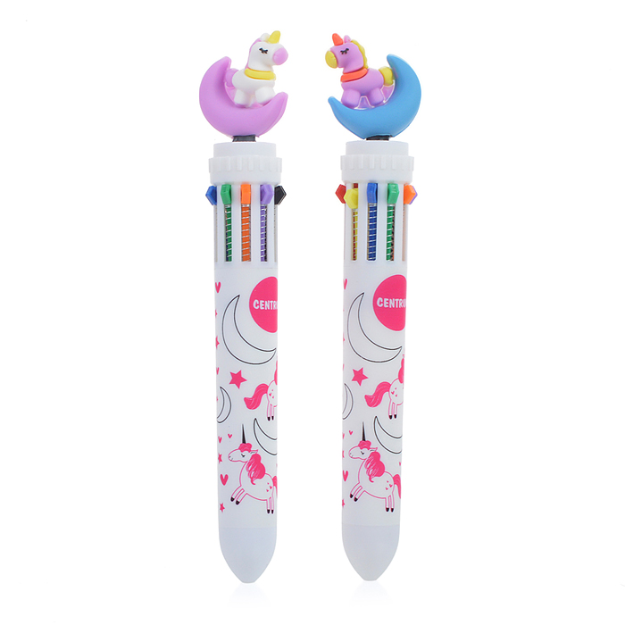 Фото к товару Ручка шариковая автоматическая "FANCY" 10-ти цветная 0,7 мм в дисплее Ручка шариковая автоматическая "FANCY" 10-ти цветная 0,7 мм в дисплее