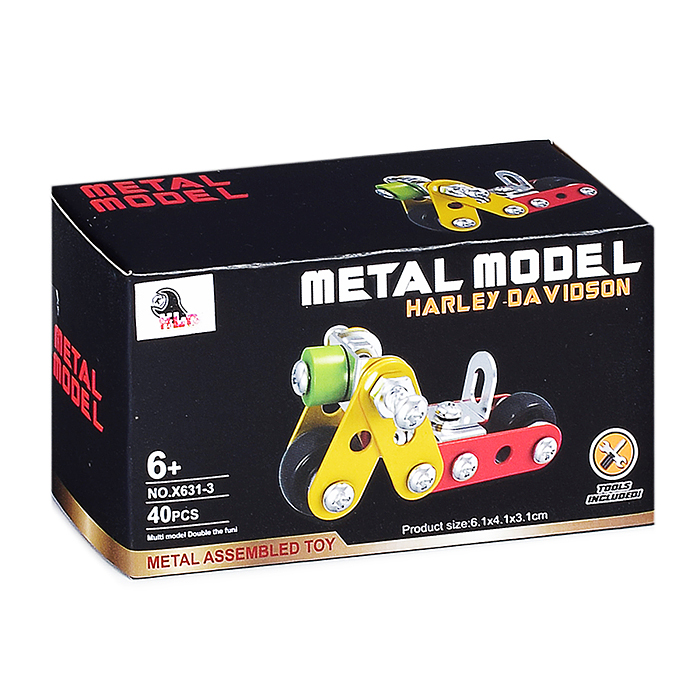 Конструктор X631 "Модель транспорта-2" (12в1) в коробке