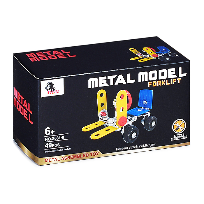 Конструктор X631 "Модель транспорта-2" (12в1) в коробке