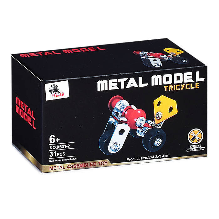 Конструктор X631 "Модель транспорта-2" (12в1) в коробке