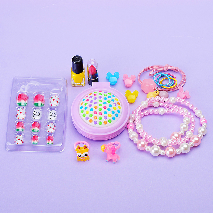 Набор стилиста FT2007-G "Маленькая модница" (17 предметов) в коробке