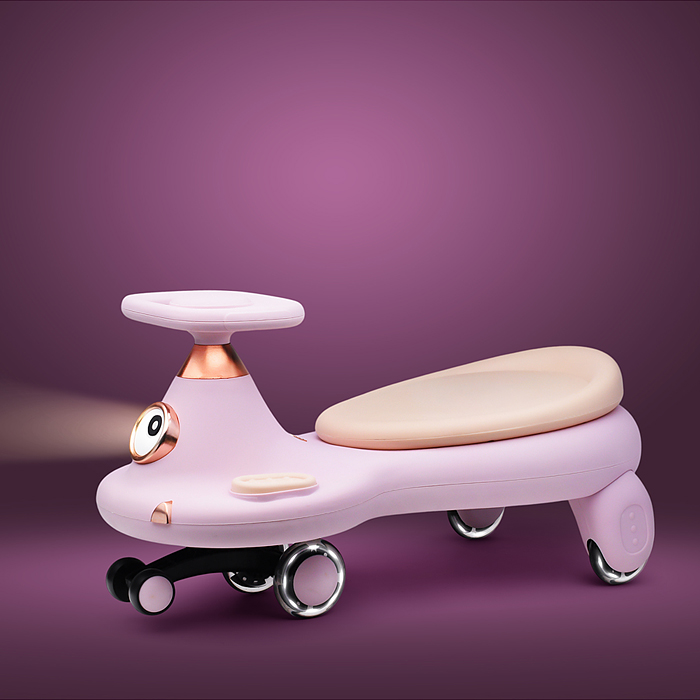 Каталка-бибикар U027770Y в коробке (розовый)