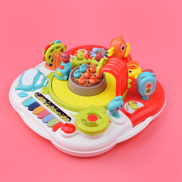 Столик развивающий YL618 "Мульти развитие" (свет, звук) в коробке