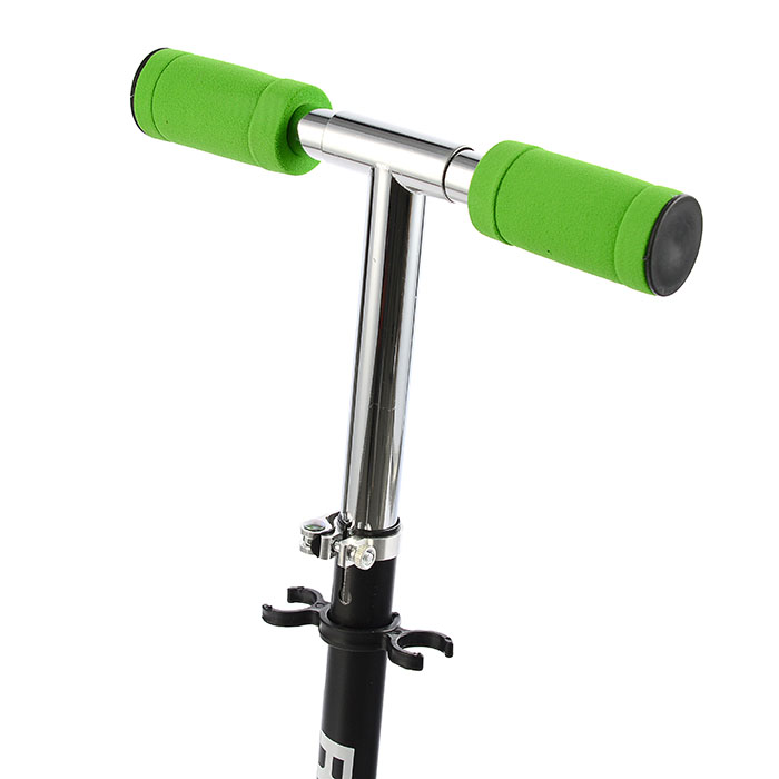 Самокат-снегокат R0006 в коробке (зеленый)