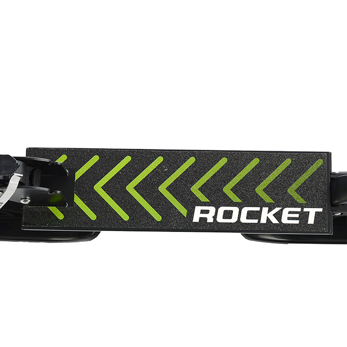 Самокат-снегокат R0006 в коробке (зеленый)