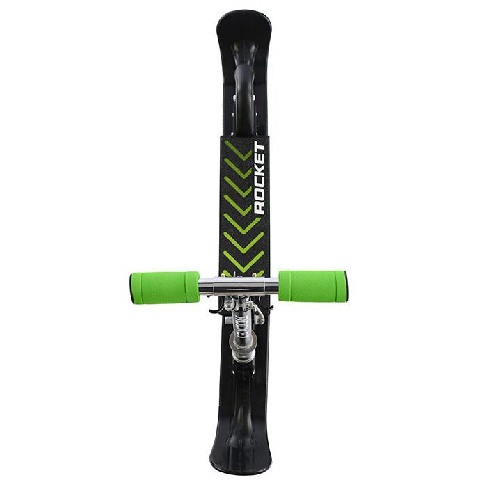 Самокат-снегокат R0006 в коробке (зеленый)