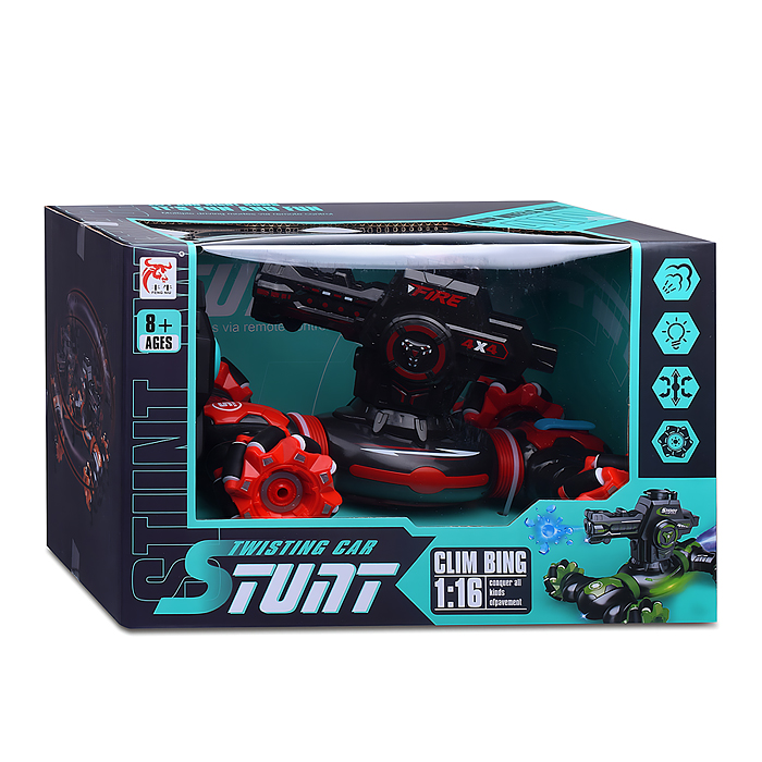 Фото к товару Машина FN261 "Twisting car Stunt" р/у, 27 MHz, в коробке Машина FN261 "Twisting car Stunt" р/у, 27 MHz, в коробке