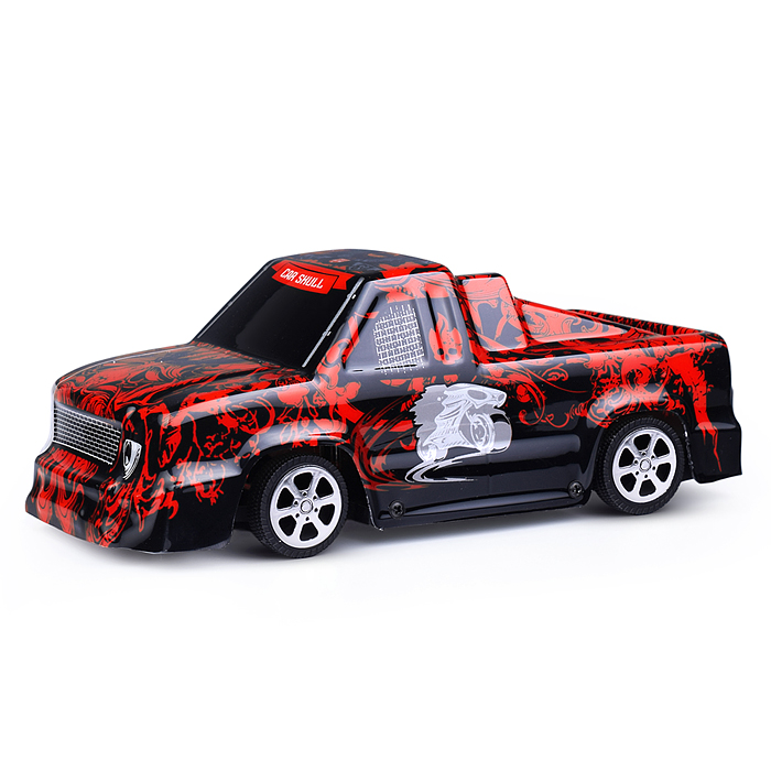 Машина 112-14 "Скорость" р/у, с подсветкой, красная-черная, 27MHz, в коробке