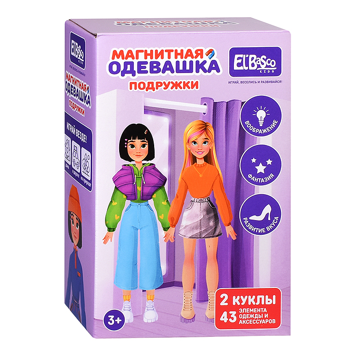 Фото к товару Магнитная игра "Подружки" Магнитная игра "Подружки"