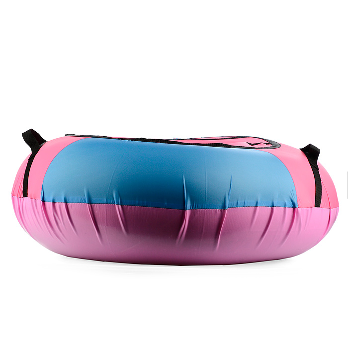 Санки-ватрушка, серия "Эконом", 85см. голубой-яркий розовый