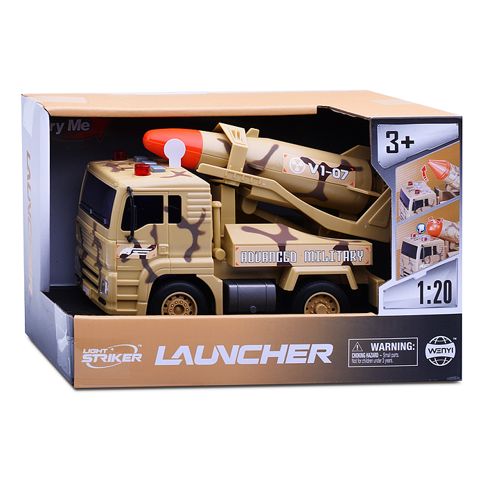 Фото к товару Машина WY441A "Ракетница" в коробке Машина WY441A "Ракетница" в коробке