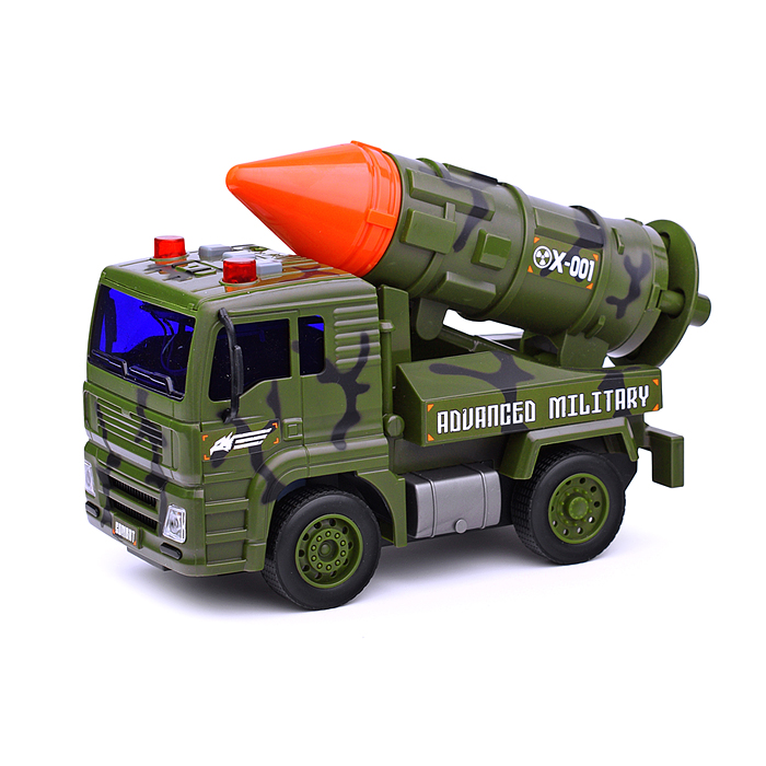 Машина WY440D "Военная техника Х-001" с ракетной установкой, в коробке
