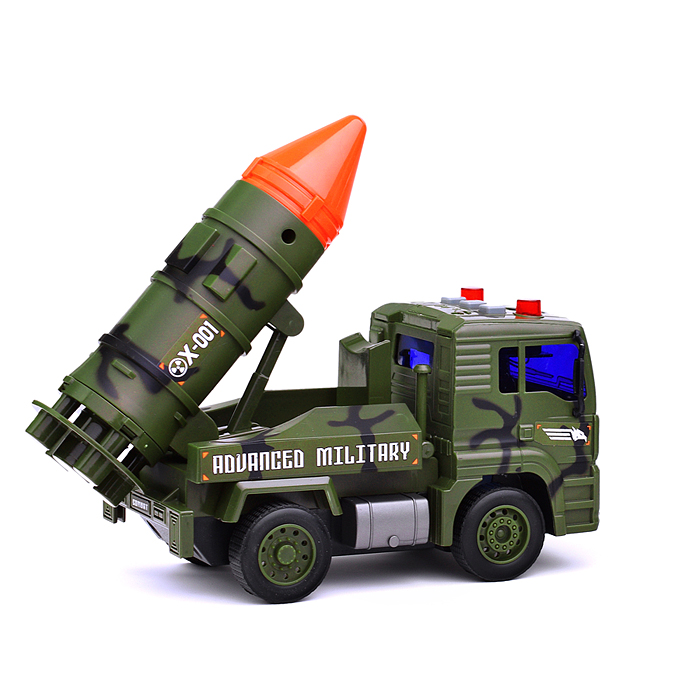 Машина WY440D "Военная техника Х-001" с ракетной установкой, в коробке