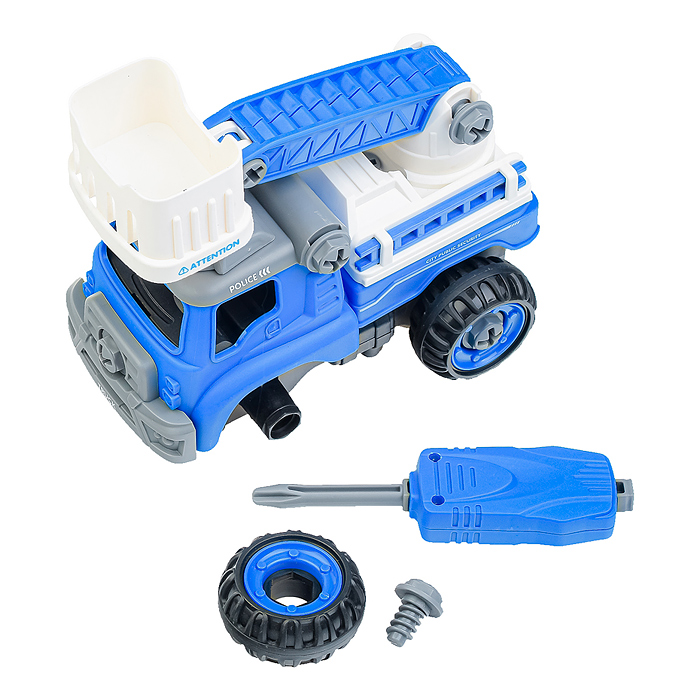 Конструктор 889-1B "Машина" в коробке