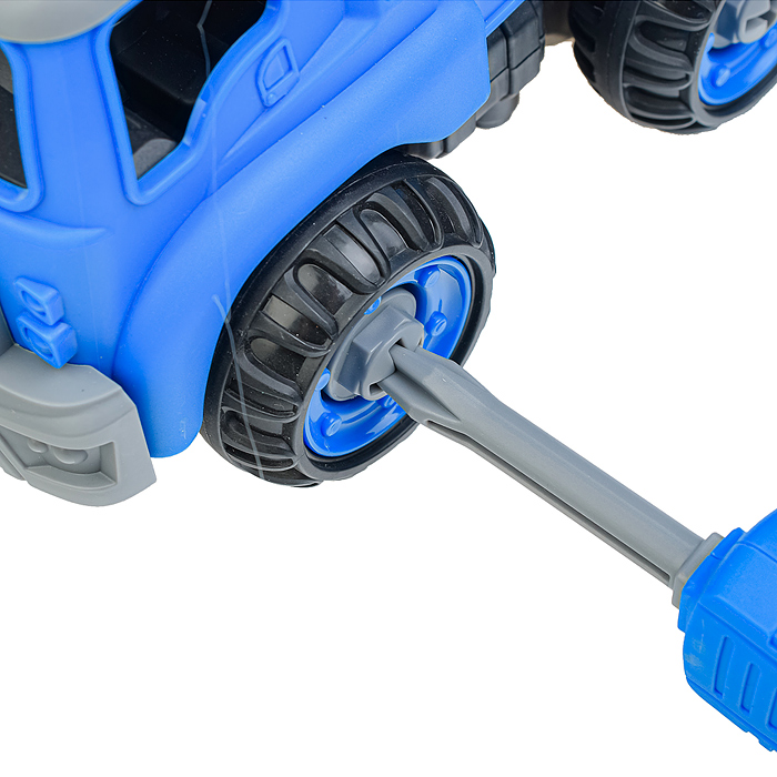 Конструктор 889-1B "Машина" в коробке