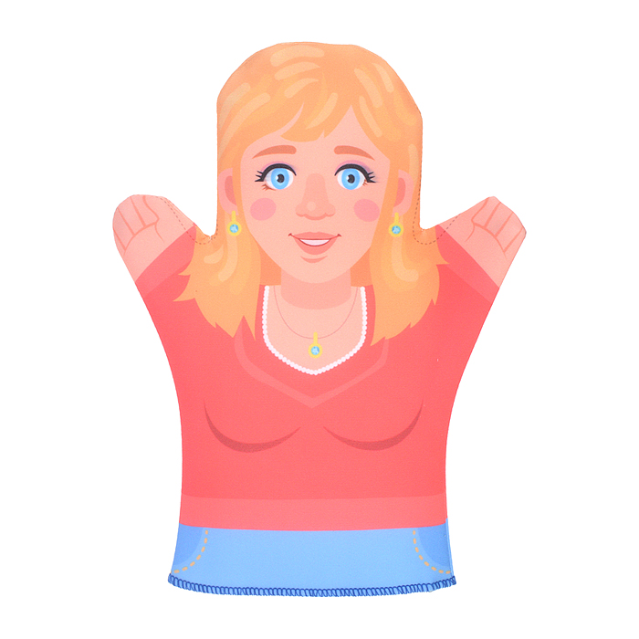 Домашний кукольный театр "Семья" (7 кукол-перчаток)