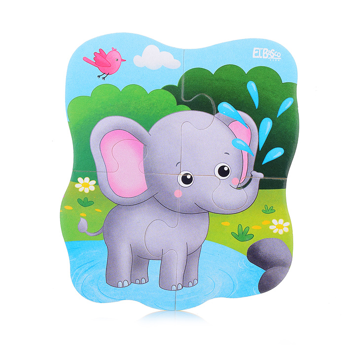 Мягкий пазл "Зоопарк"