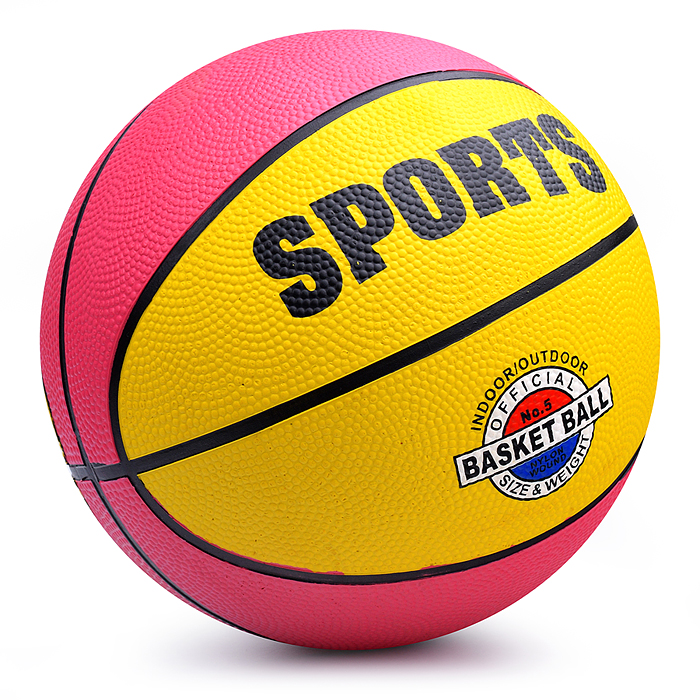 Фото к товару Мяч баскетбольный 00-1864 размер 5, 430г. Мяч баскетбольный 00-1864 размер 5, 430г.