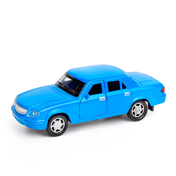 Фото к товару Машина металл ГАЗ -31105 «Волга» 12 см, (двери, багаж, синий)инерц, в коробке Машина металл ГАЗ -31105 «Волга» 12 см, (двери, багаж, синий)инерц, в коробке