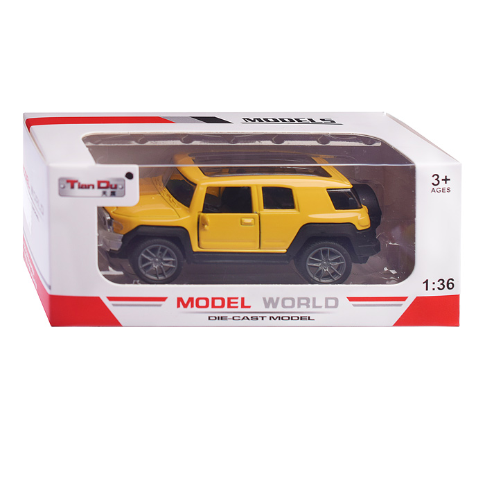 Машина F3606-1M "Джип купе" метал., в коробке